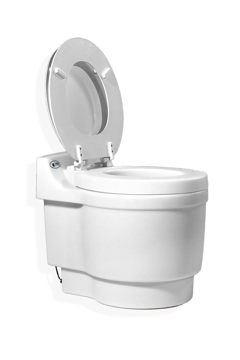 Toilette portative électrique à chasse sèche Laveo