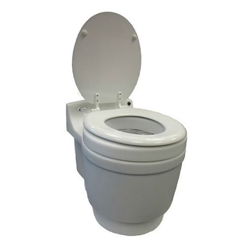 Laveo Dry Flush Comfort Lift Package avec Toilette Portable