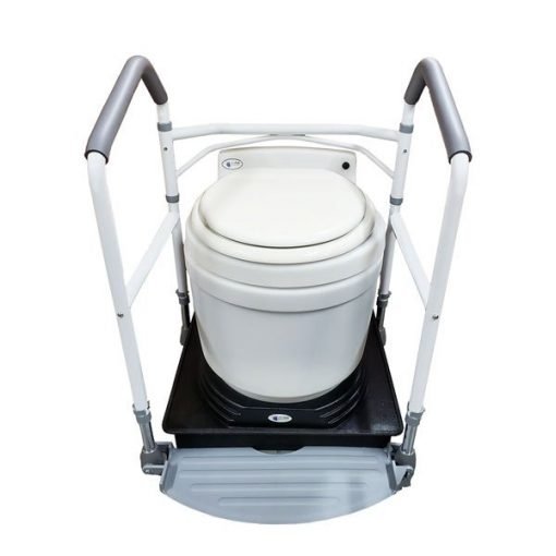 Laveo Dry Flush Comfort Lift Package With Portable Toilet